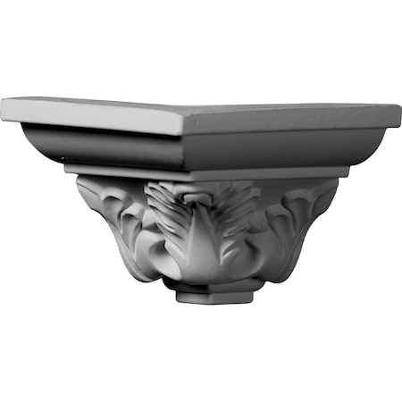 Ekena Millwork 3 1/2"P x 3 1/8"H Outside Corner Moulding (matches moulding MLD03X03X04LE) MOC03X03LE